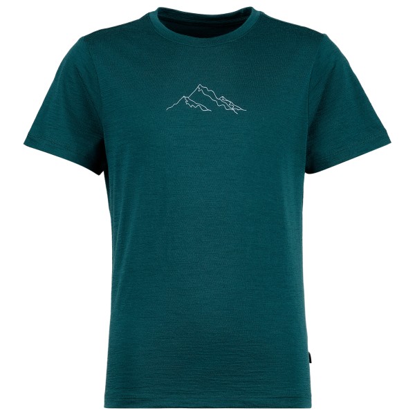 Stoic - Kids Merino155 LaholmSt. Print T-Shirt - Haut en mérinos