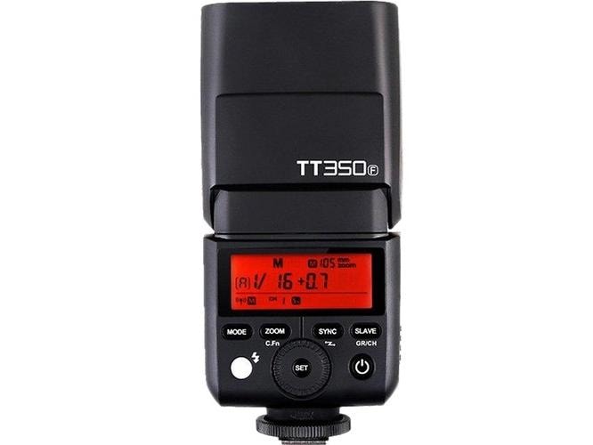 Godox Blitzgerät TT350F Leistungsstarkes Blitzgerät für diverse Fujifilm-Kameras