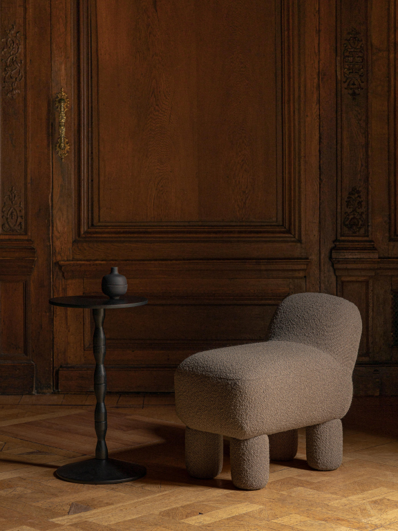 Design House Stockholm Lulu poef cream