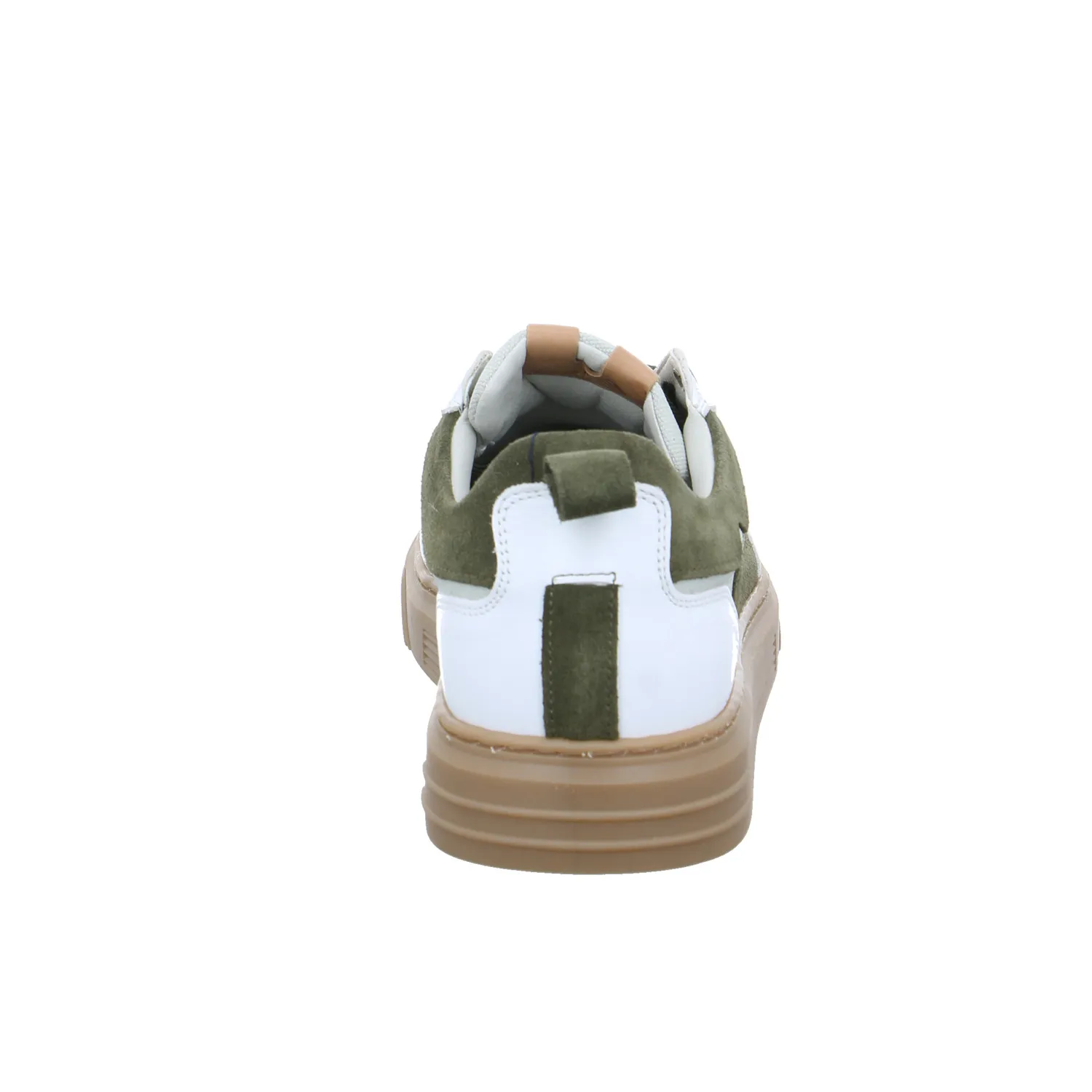 BULLBOXER Halbschuhe Sneaker Weiss Leder