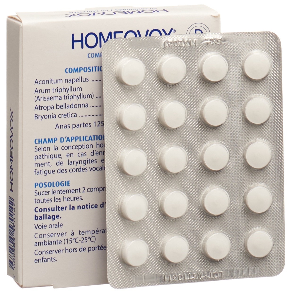 HOMEOVOX Tabl Blist 60 Stk