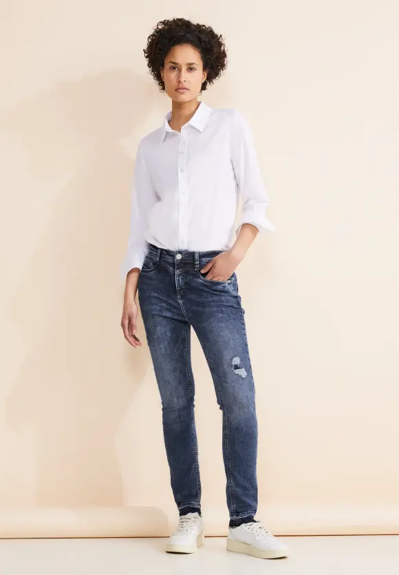 Slim Fit Jeans - authentic indigo wash