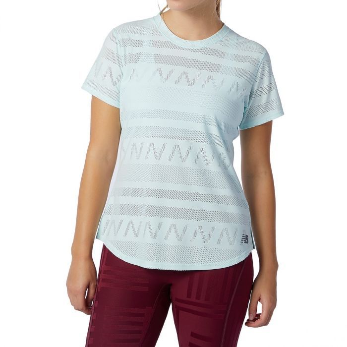 New Balance Dame T-shirts Q Speed Jacquard Short Sleeve