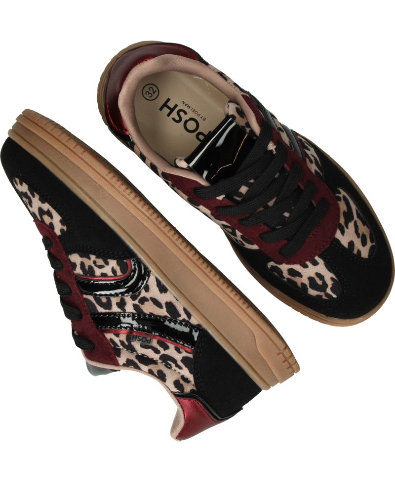 POSH by Poelman Sneakers Zwart Meisjes