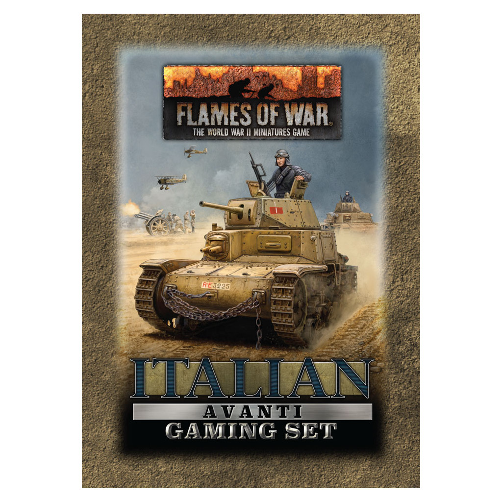 Flames of War - Italian Avanti Gaming Set