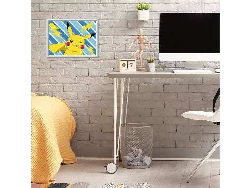 Ravensburger Malen nach Zahlen CreArt Cheeky Pikachu Kunst-Set mit Malvorlage