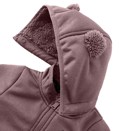 Name It Softshelljacke m. Fleece - NbnMada08 - Grape Shake m. Oh