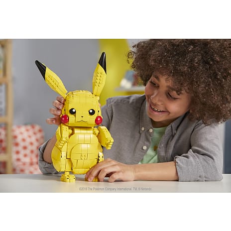 Pokémon Mega Construx Jumbo Pikachu byggefigur