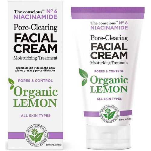 The Conscious™ - Niacinamide Pore-clearing Facial Cream Organic Lemon