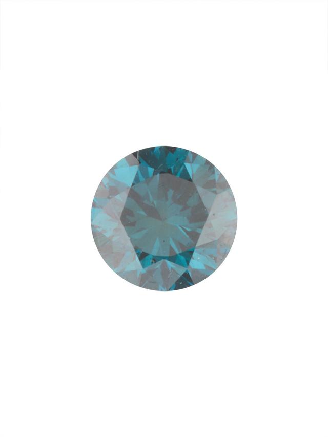 Investment-Brillant, Blau, ca. 1,0 ct.