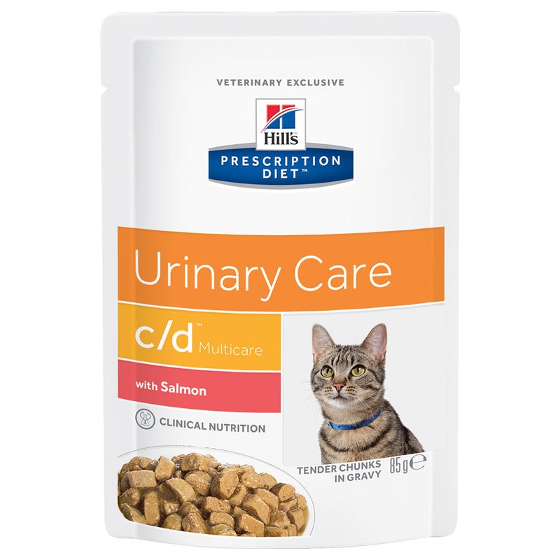 Hill's Prescription Diet c/d Urinary Care Multicare, saumon