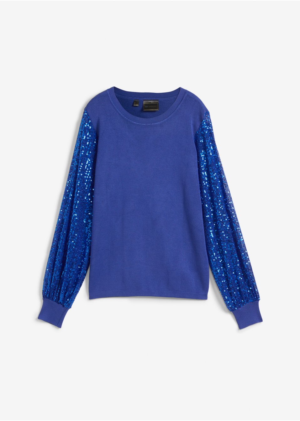 Pull avec manches pailletées