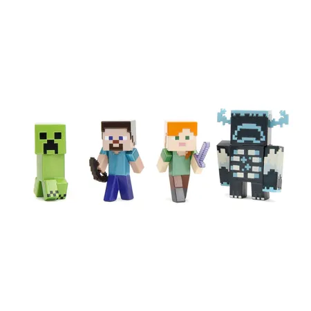 Jada Minecraft Figuren 4-Pack, 6 cm