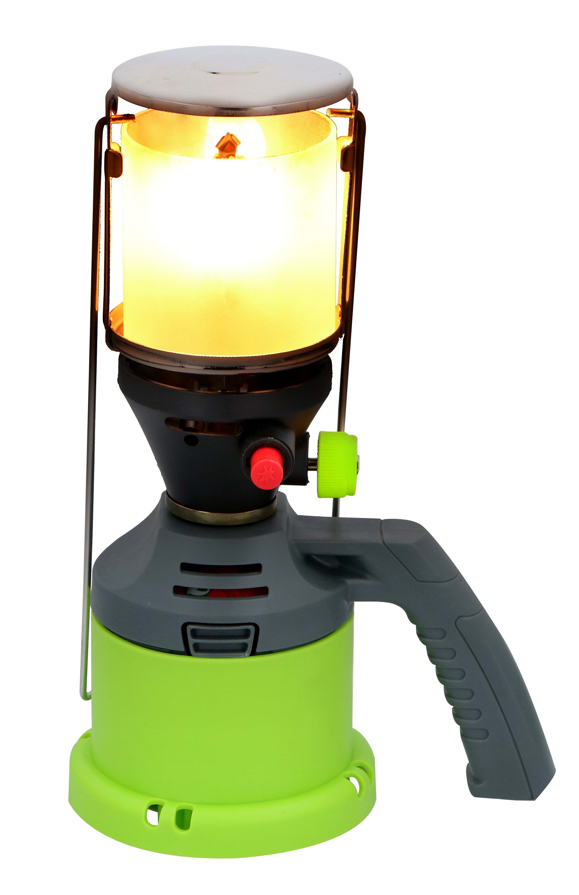 Kinzo gaslamp met 3 gaskousjes