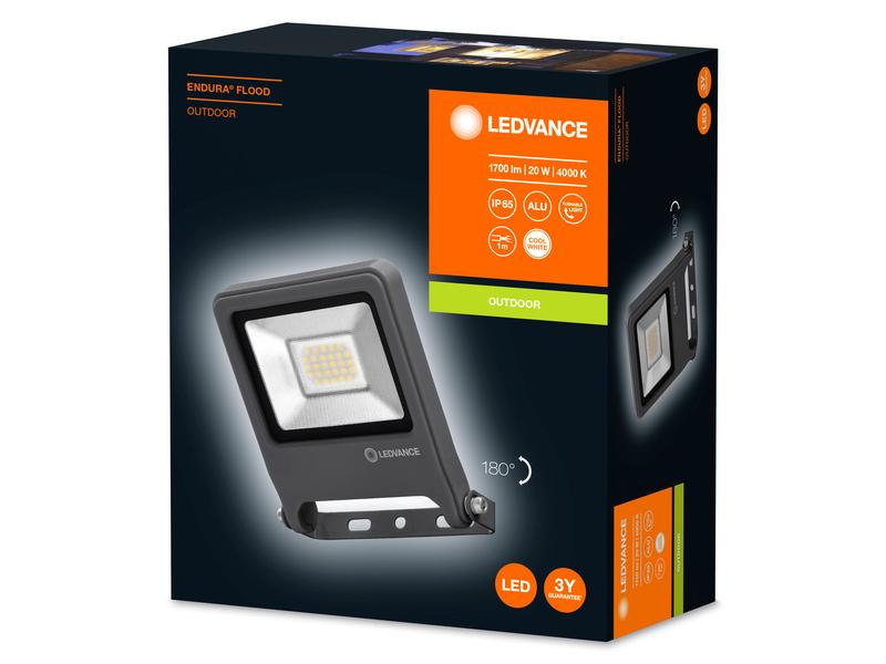 Ledvance Scheinwerfer LED Endura Flood, 20 W Aussenleuchte