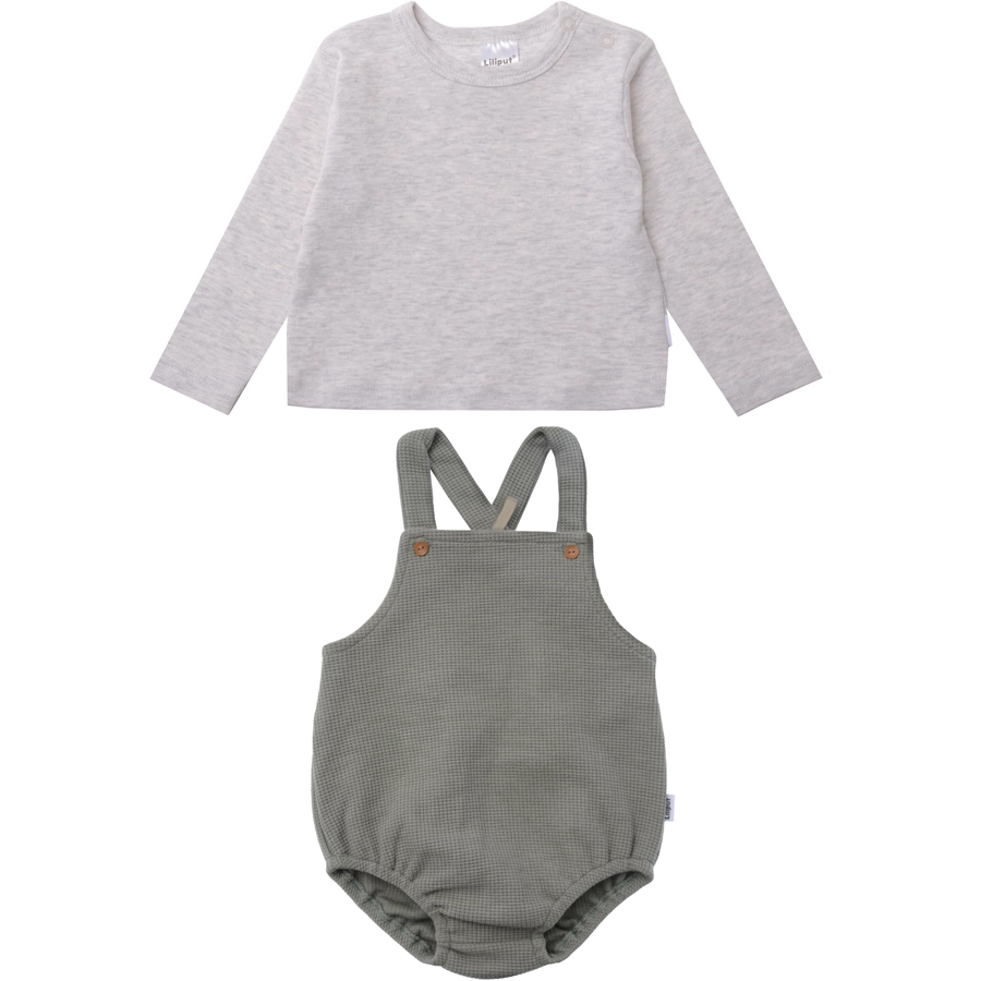 Liliput Zweiteiliges Set grau-oliv