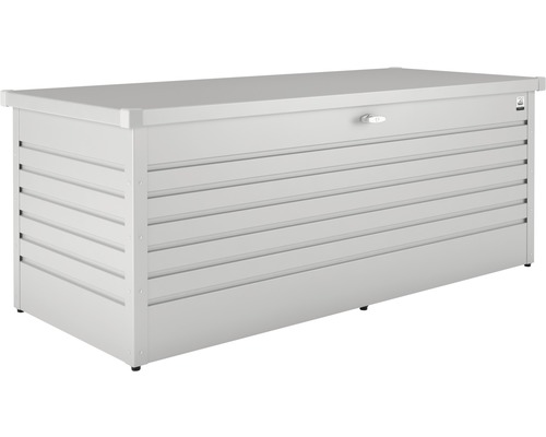 Biohort LeisureBox 180 opbergbox, 181 x 79 x 71 cm, zilver metallic