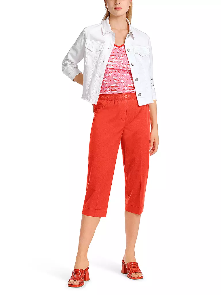 MARC CAIN  Hose Slim Fit FATSA rot