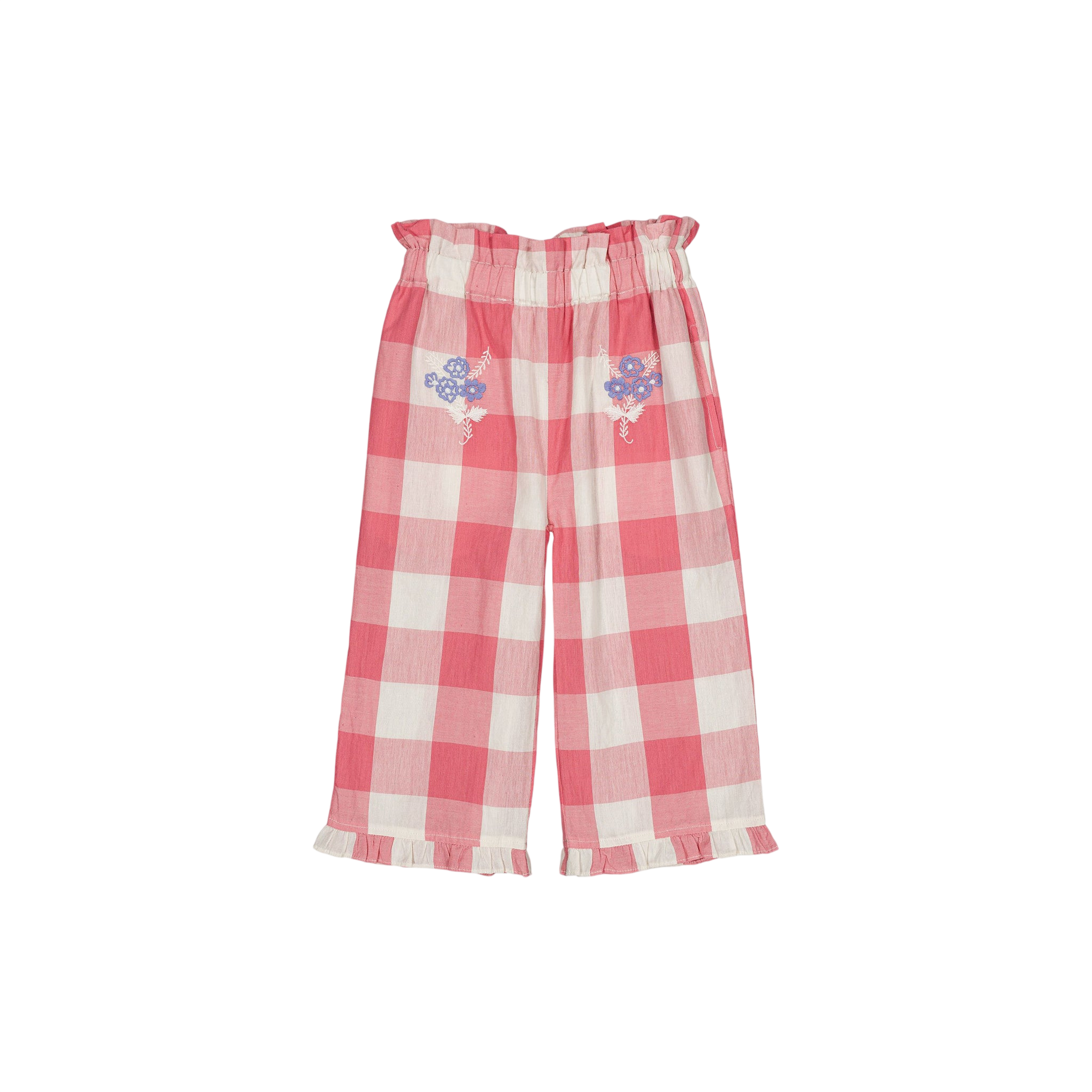 Hose Lizzy Check Rose