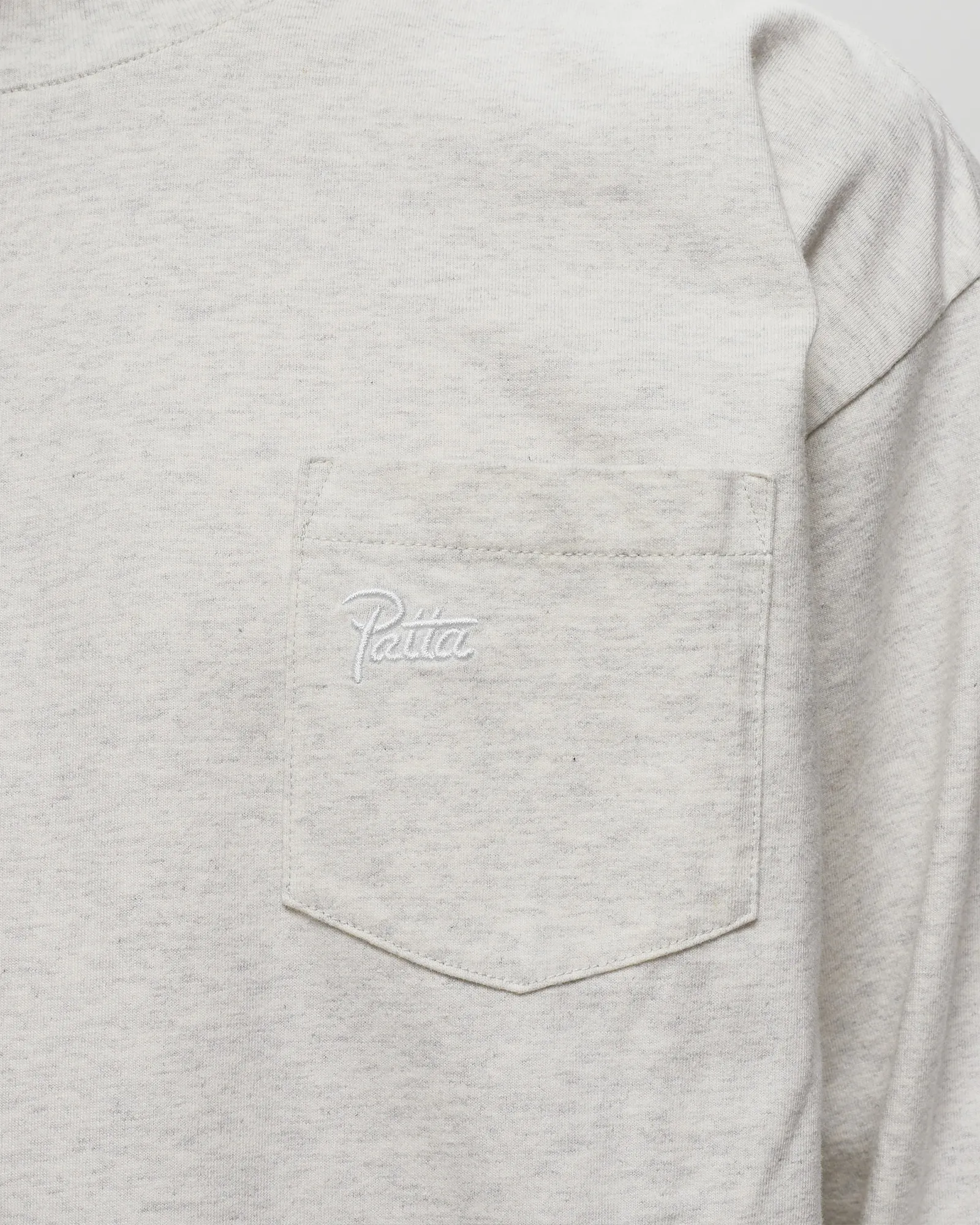 PATTA BASIC LS POCKET TEE
