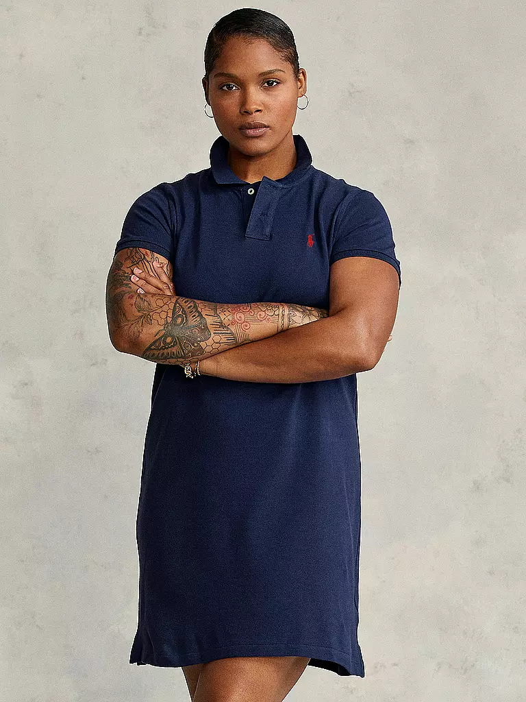 POLO RALPH LAUREN Polokleid dunkelblau