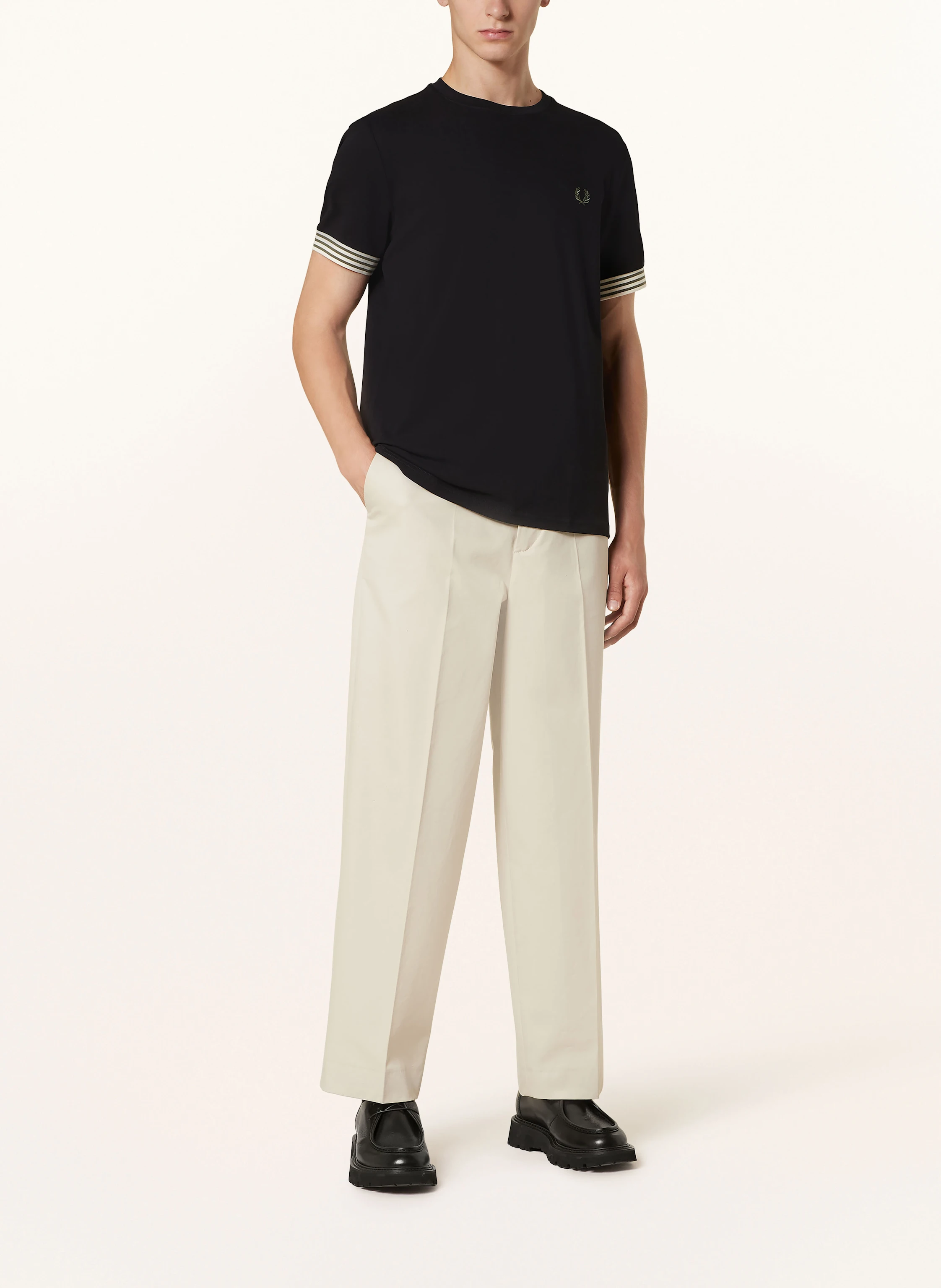 FRED PERRY T-Shirt aus Piqué