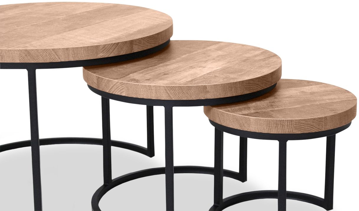 Salontafel set Razzo - Hugo ⌀75  x H51 cm