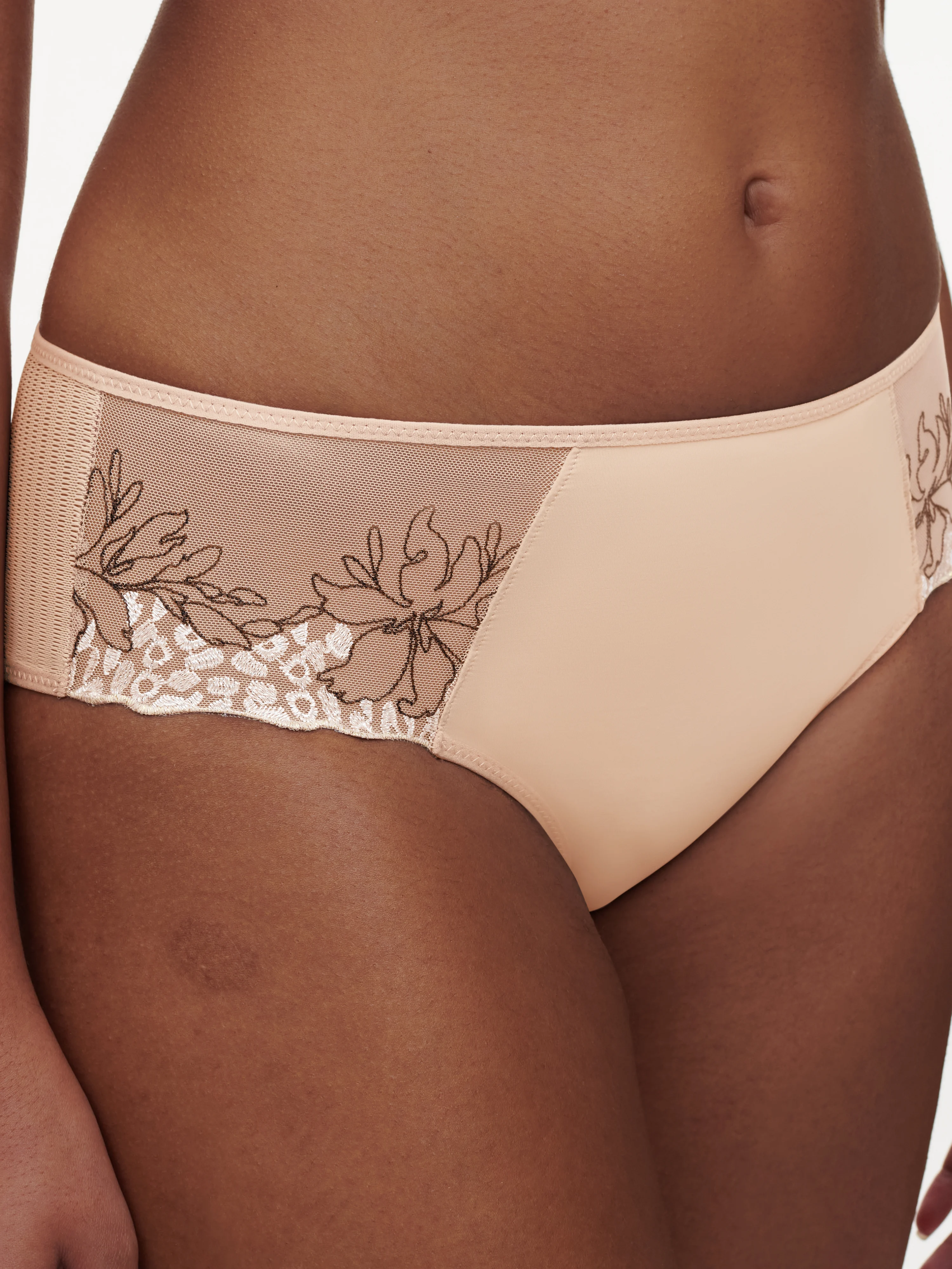 SPICE - Shorty dégagé broderie | Multicolore