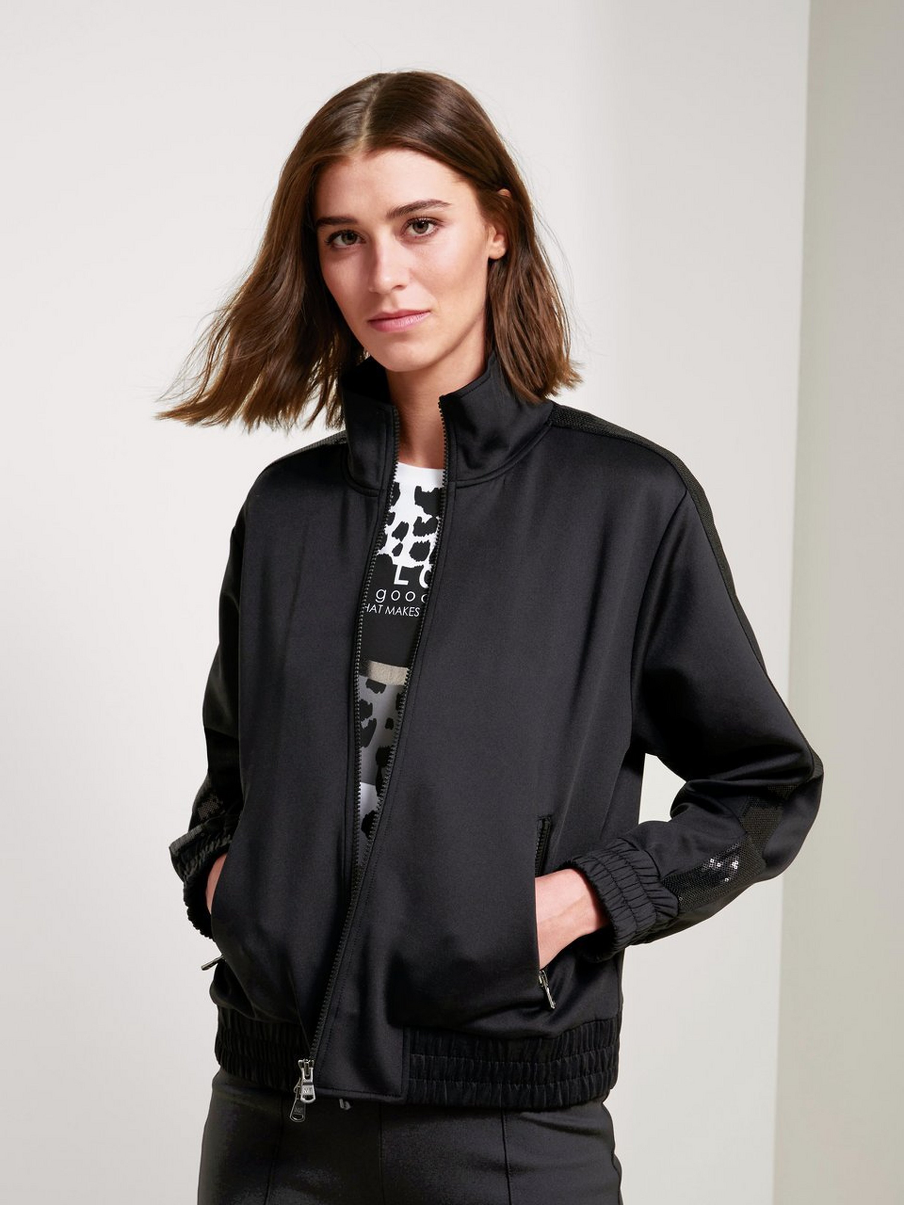 Jersey-Blouson