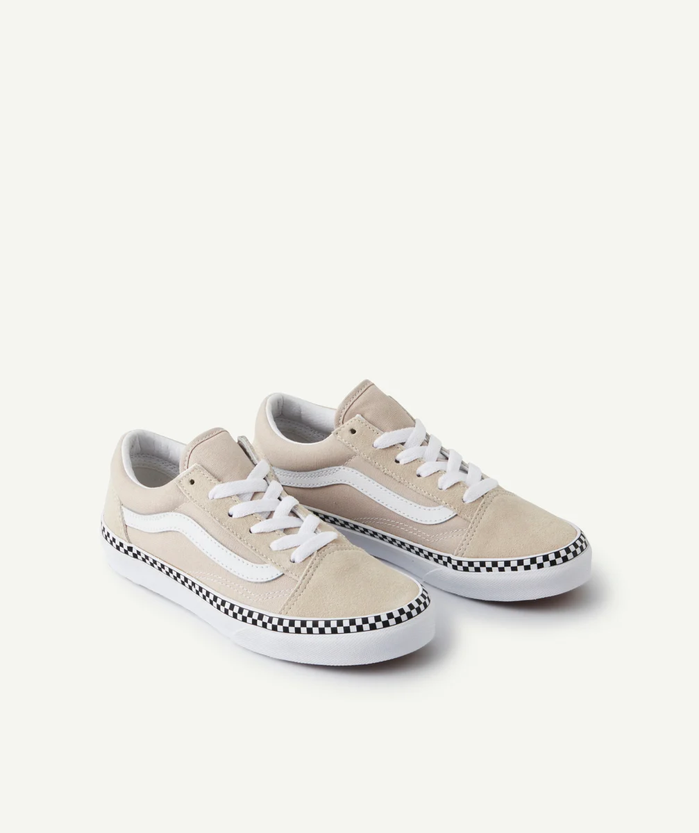 VANSBASKETS BEIGE OLD SKOOL