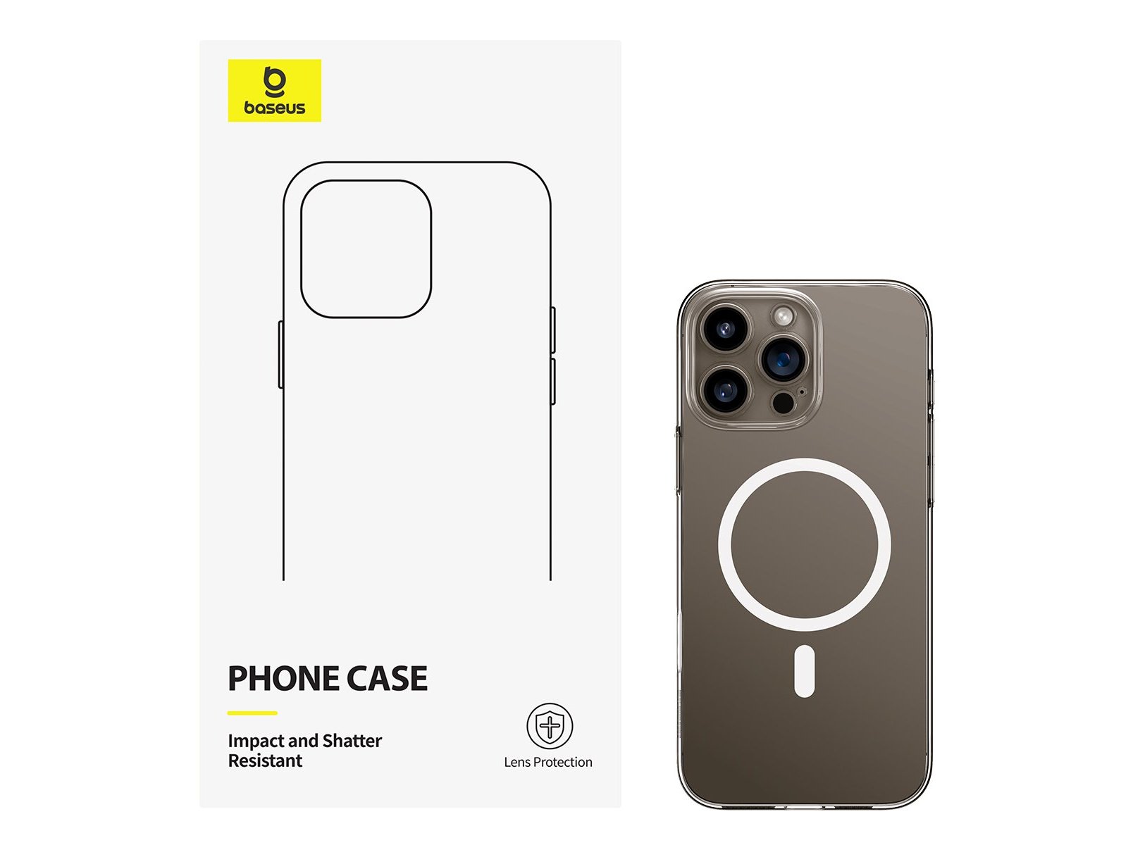 KIT ACESSORIOS BASEUS PARA IPHONE 16 PRO MAX