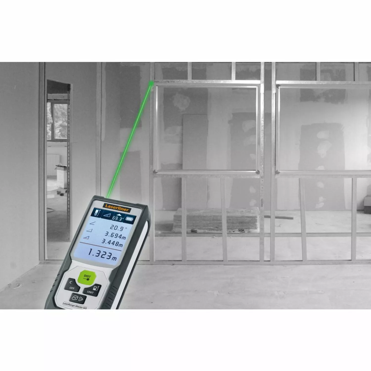 Laserliner LaserRange-Master Gi5 Laser- afstandsmeter - Groen - 50m