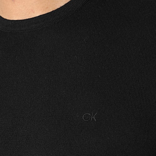 Sweat Crewneck Superior Wool 9474 Noir