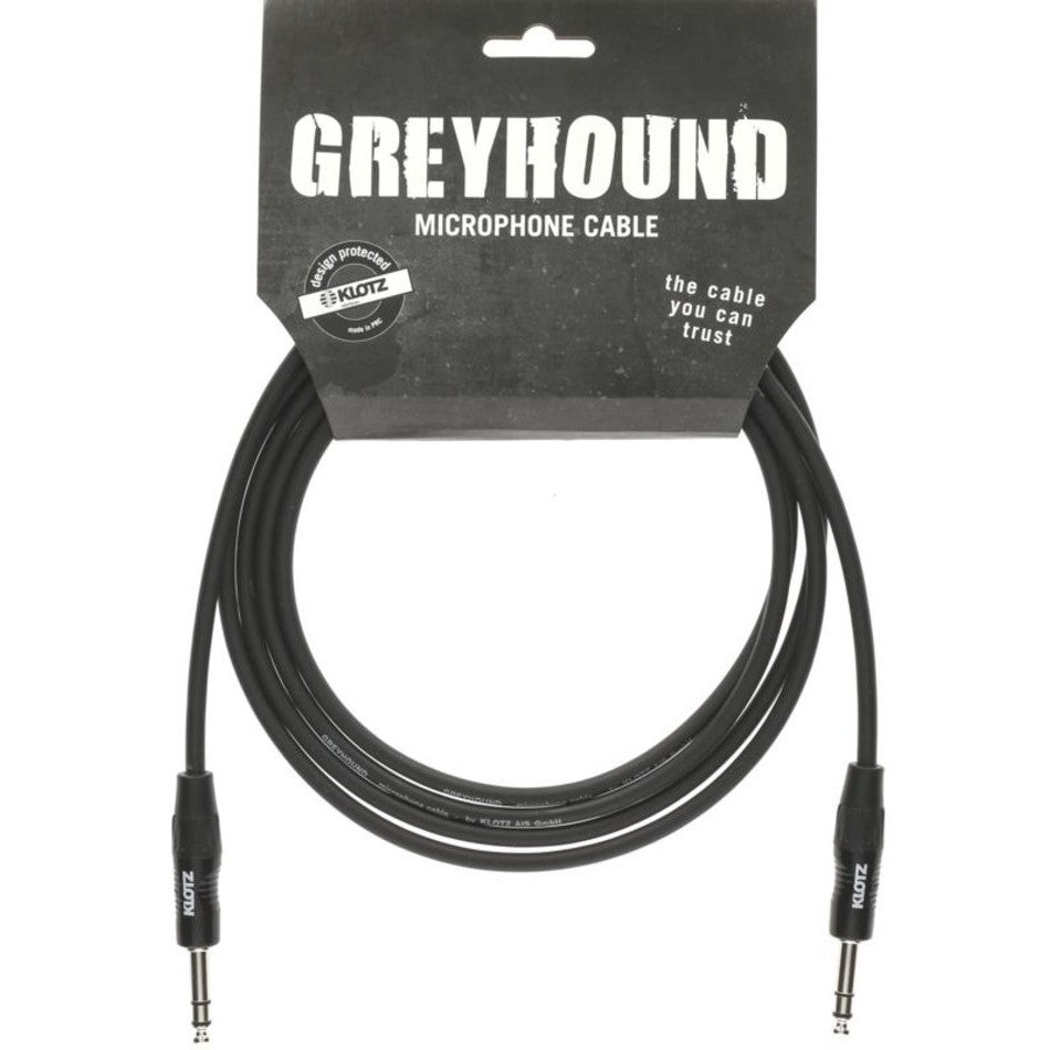 Klotz GRG1PP06.0 Greyhound stereo jack kabel gebalanceerd 6.35 mm 6 meter