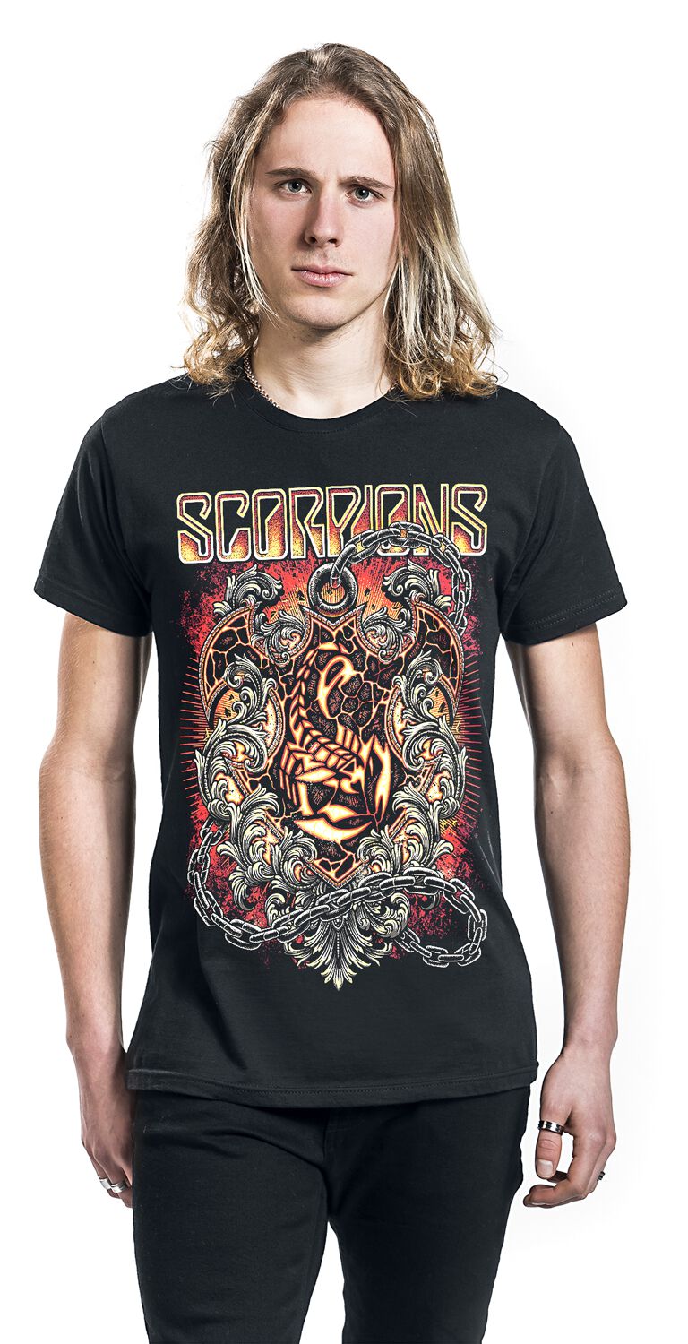 Crest In Chains | Scorpions T-Shirt Manches courtes