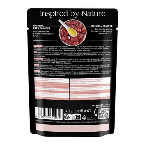 catz finefood PURE Lamm 85g