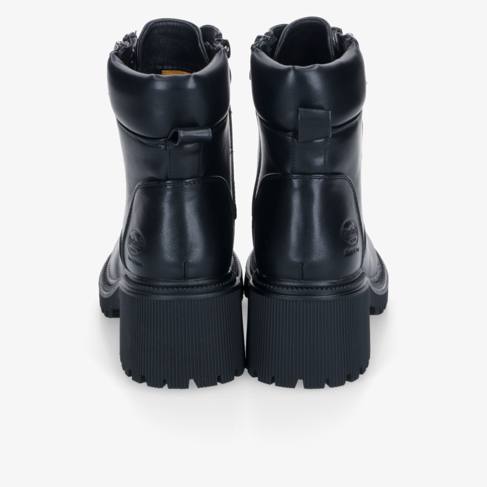 Dockers Damen Schnürstiefeletten schwarz