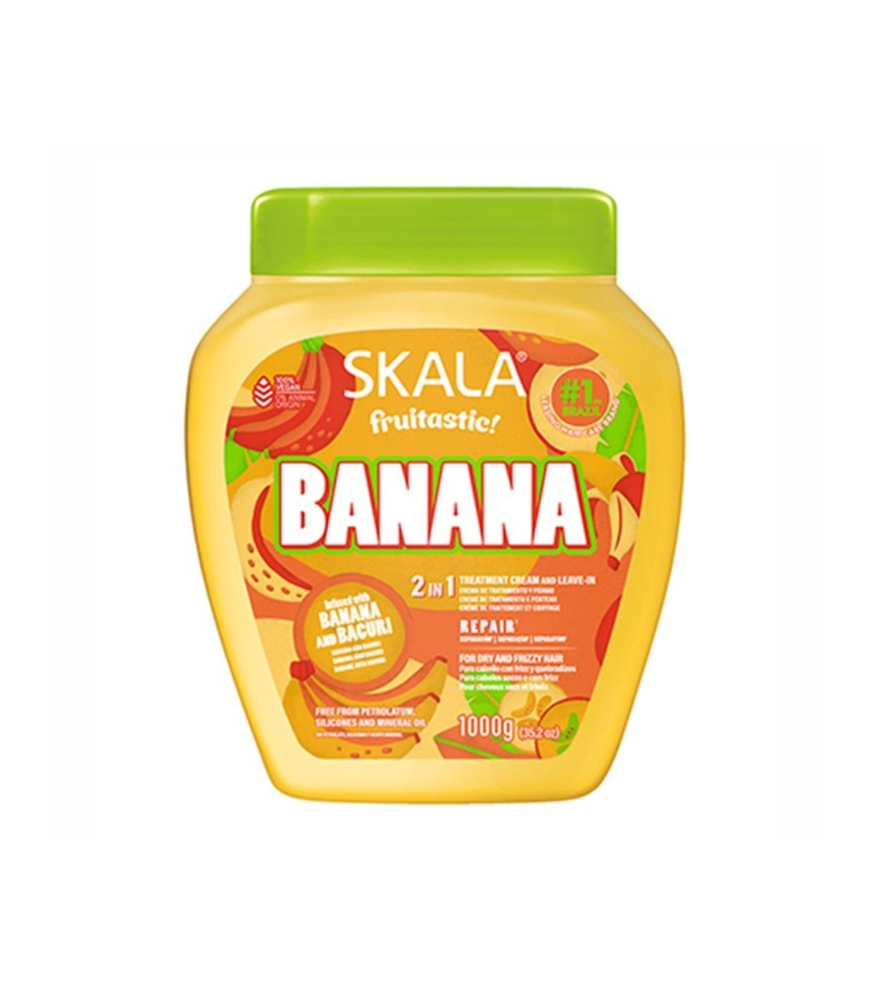 Skala - *Fruitastic!* - Condicionador reparador sem enxágue Banana