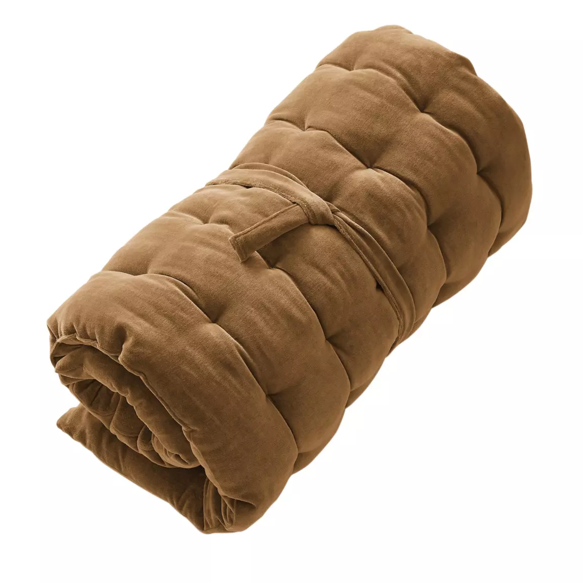 Matelas de sol velours de coton (60 x 120 cm) César Camel