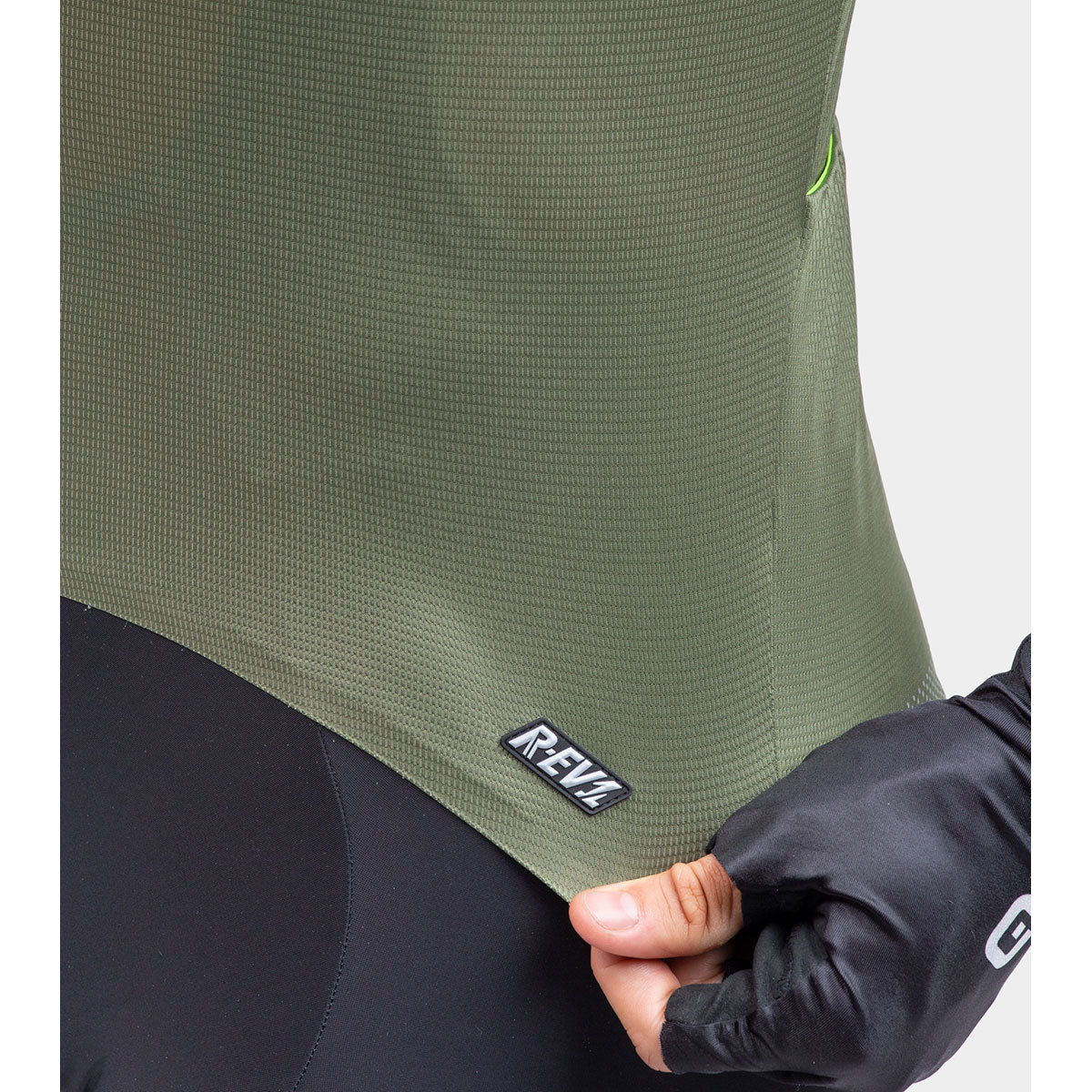 Ale R-EV1 Artika Fietsshirt Korte Mouwen Groen Heren