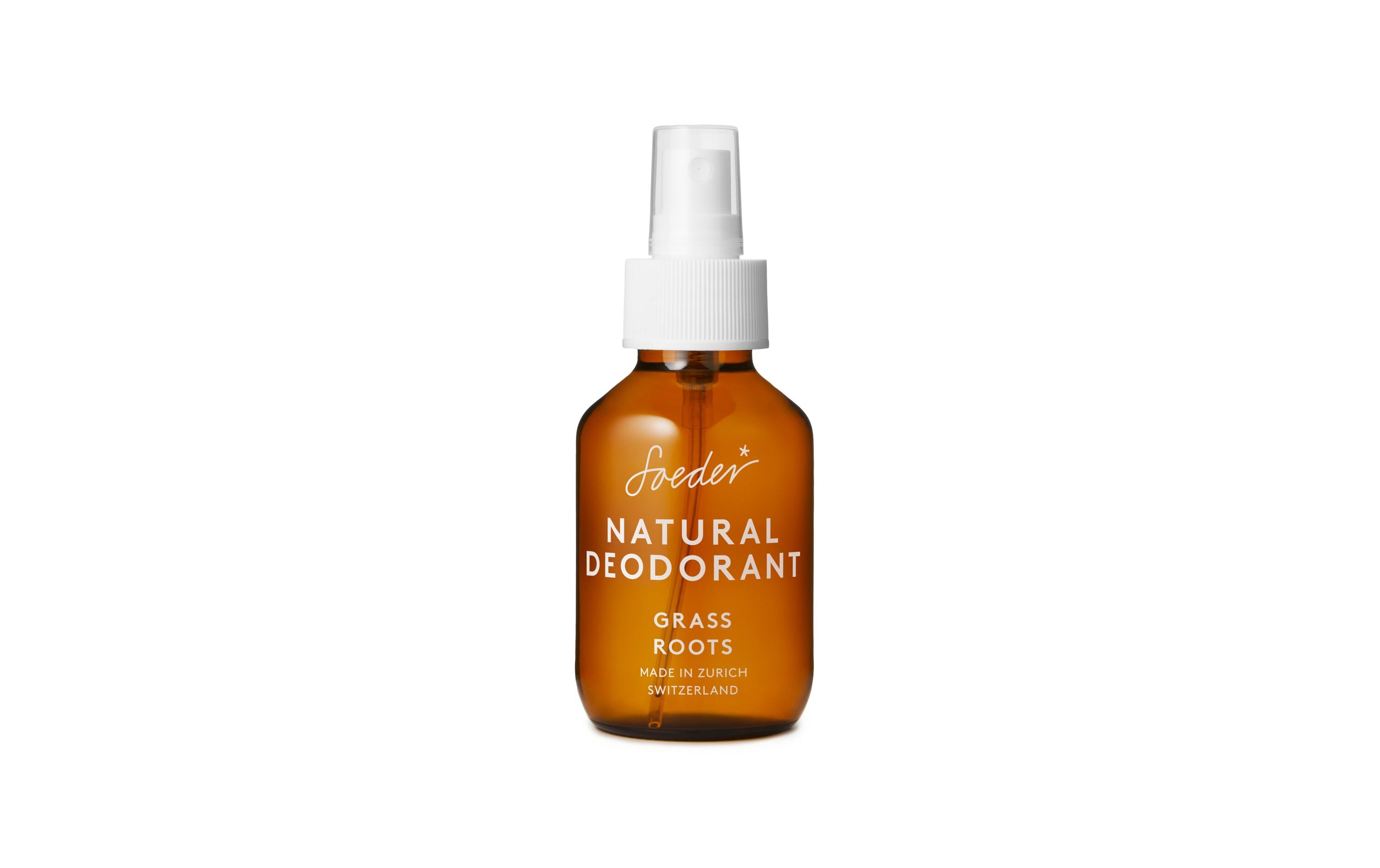 Deo Spray Natural – Grass Roots 100 mlDeodorant aus 100% natürlichen Inhaltsstoffen