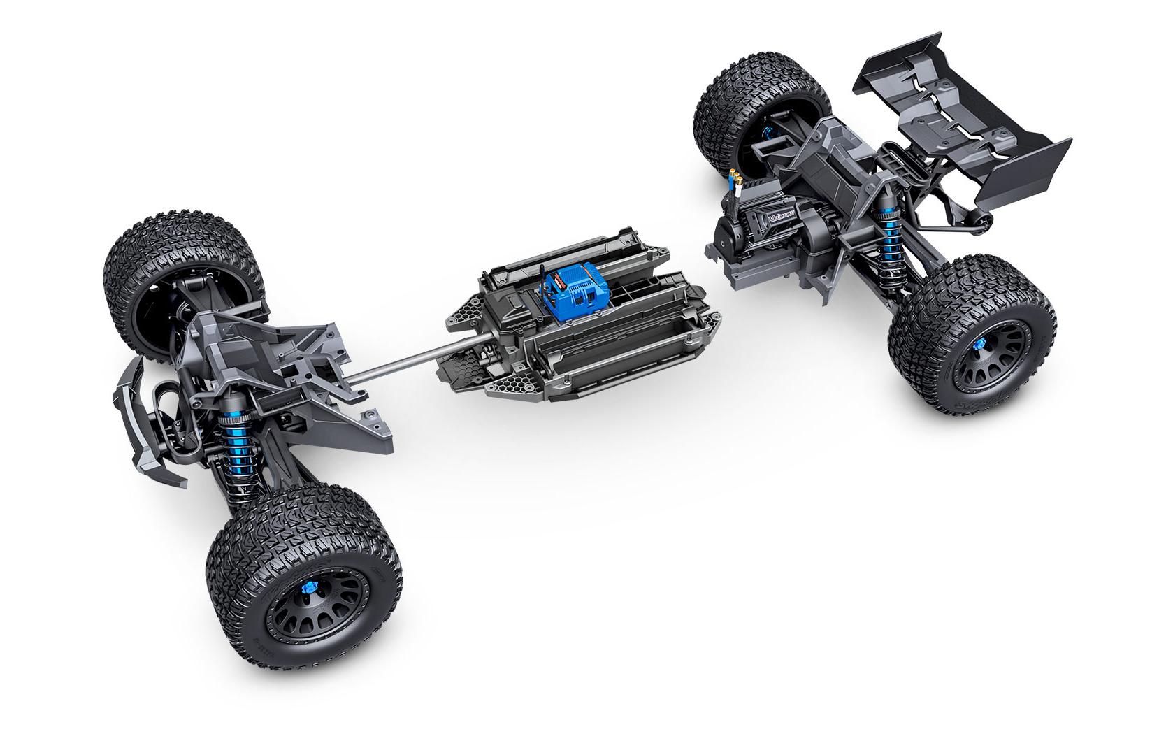 Stadium Truck XRT 8S Blau 1:6, ARTR<br>Brushless Stadium Truck Basher mit tiefem Schwerpunkt