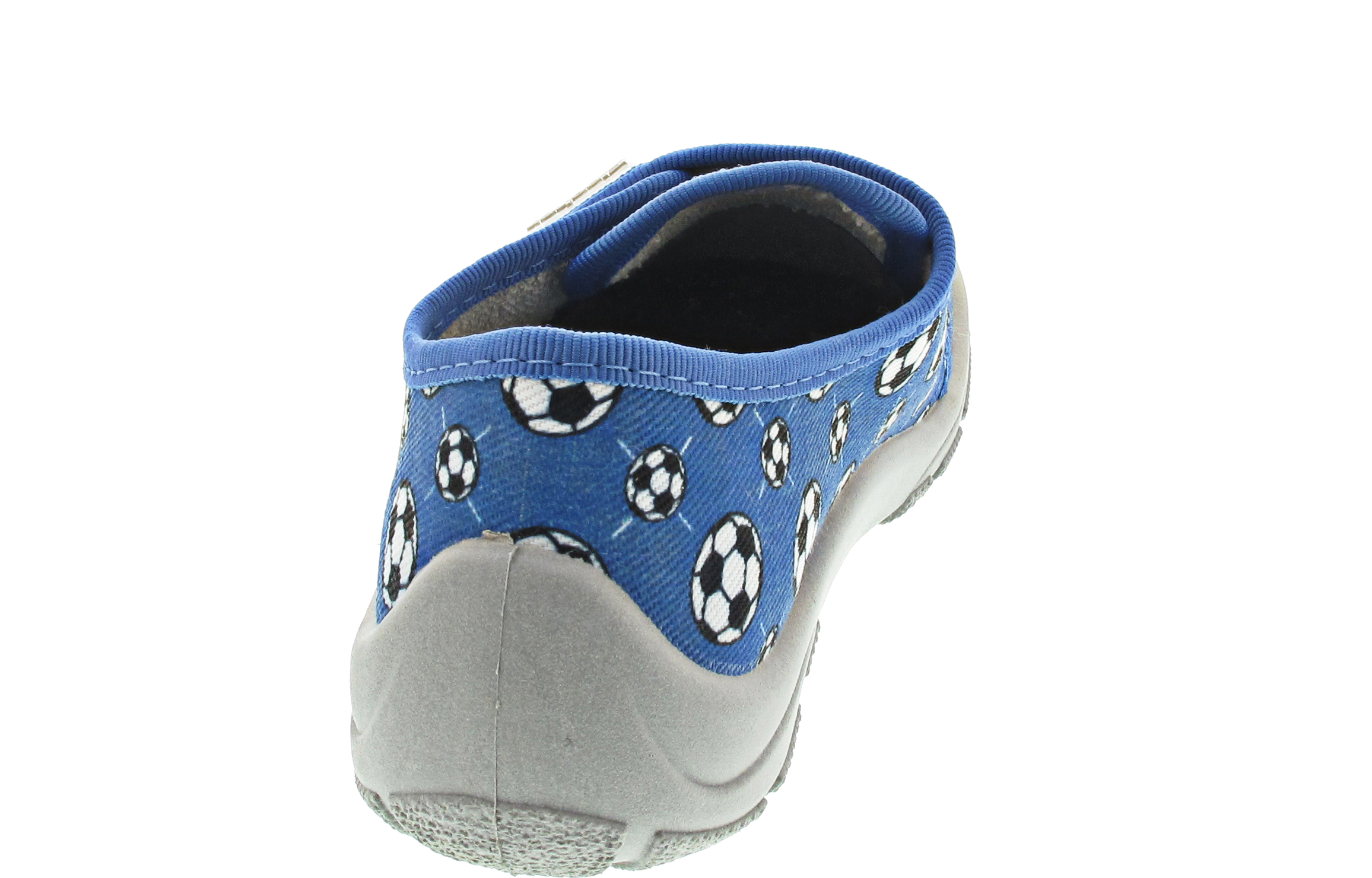 Fischer Markenschuhe Hausschuh blau