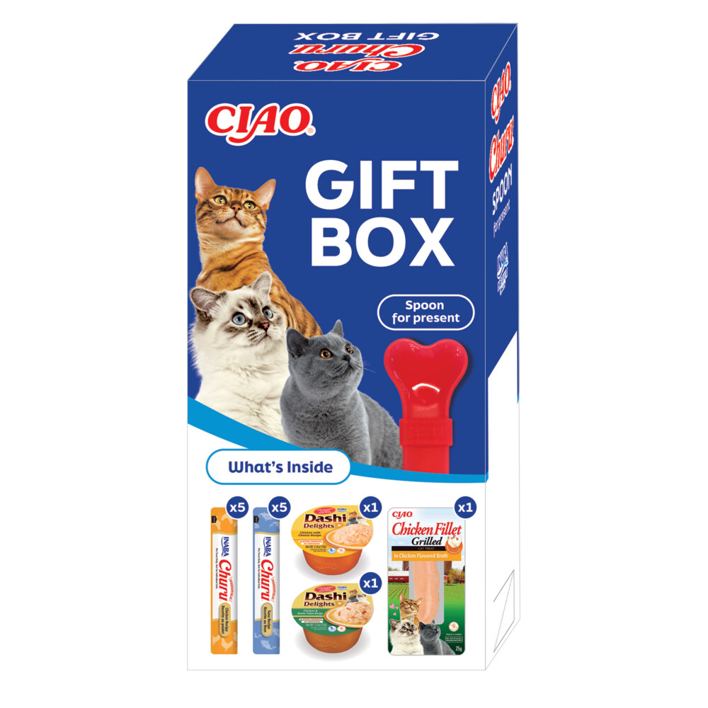 Inaba Ciao Gift Box Kattensnacks 2024 305 gr
