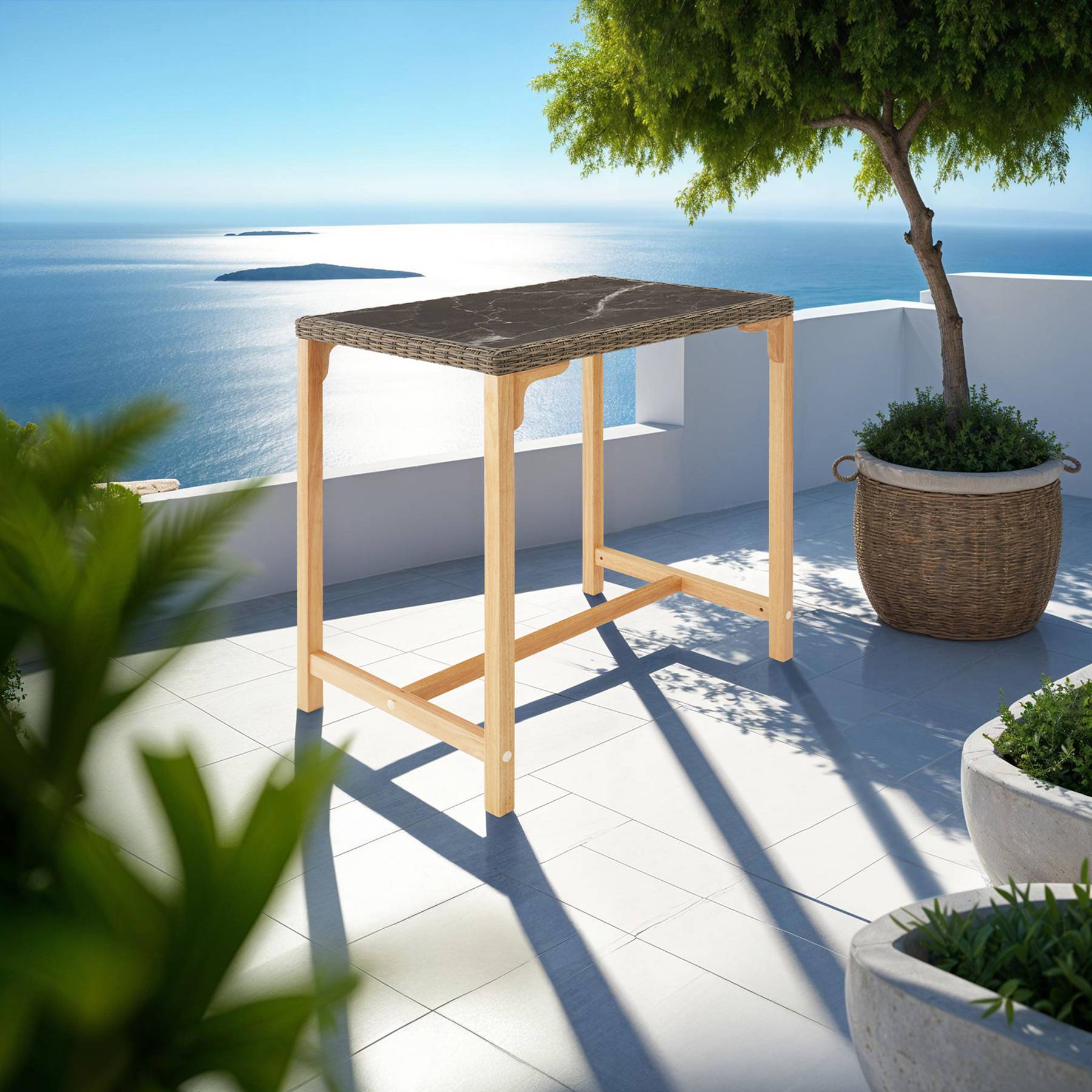 Rattan Bartisch Kutina