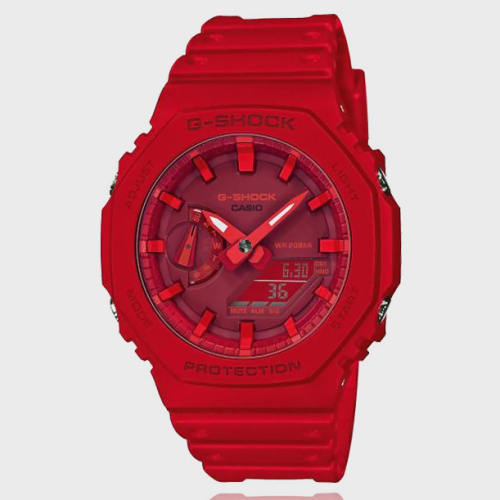 Montre G-Shock GA-2100-4AER Rouge