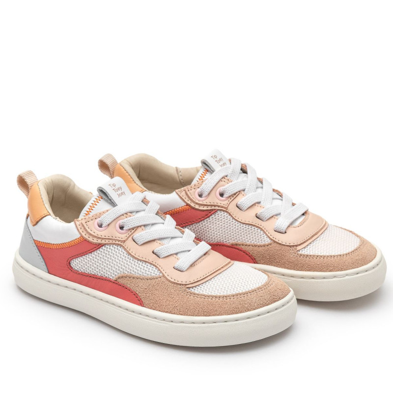 Tip Toey Joey Tip Toey Joey Kidos Sneakers Step White Coral Matte Wan Blue