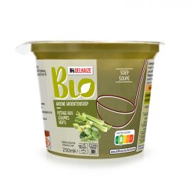Delhaize Biologische groentesoep (voor uw eigen risico, geen restitutie mogelijk)