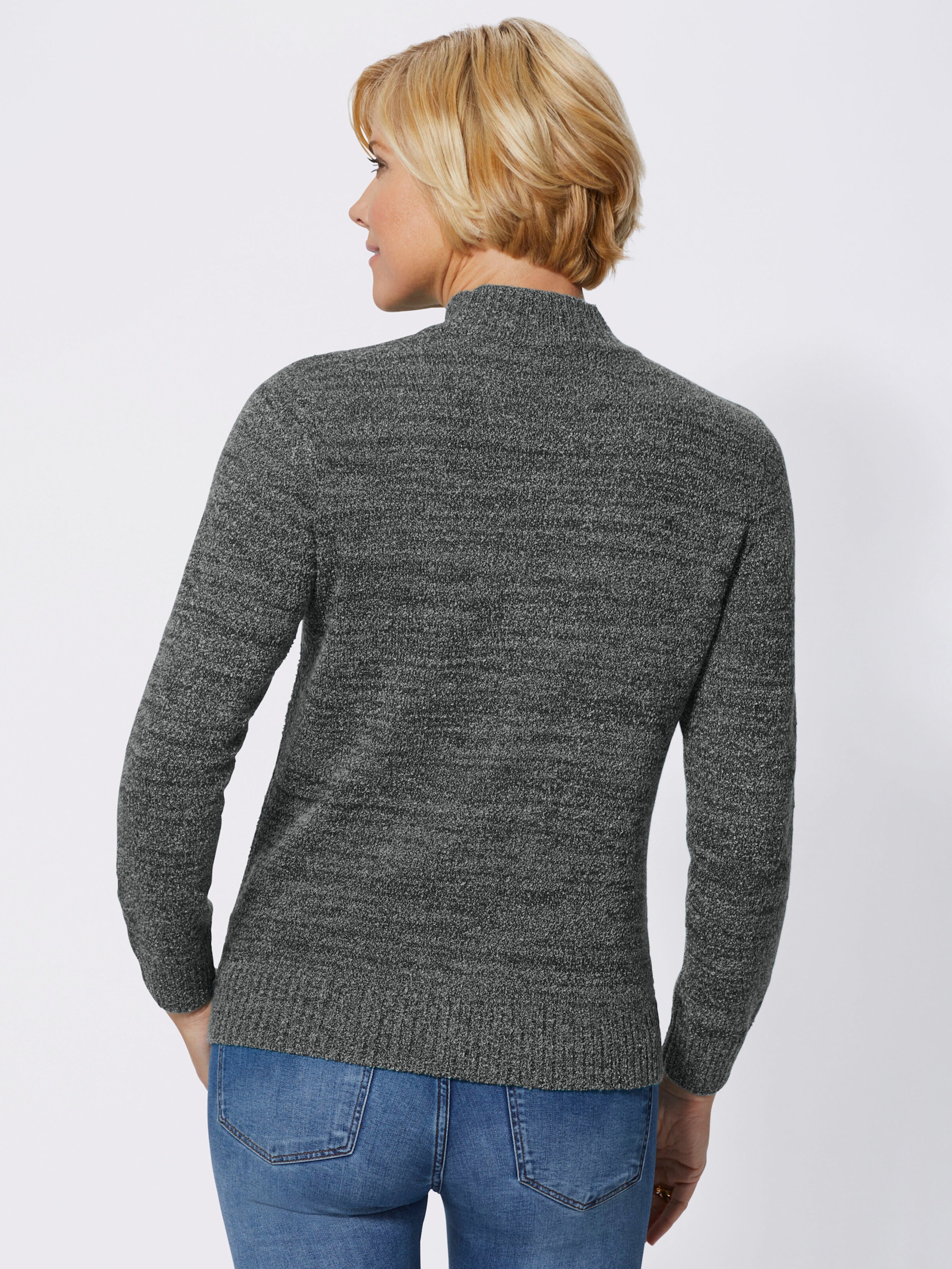Stehkragenpullover