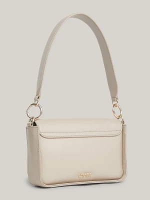Bolsa transversal média TH Crest em couro